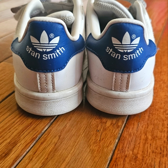 Kids Adidas Stan Smith Sneakers J Crew  size 1 - Picture 7 of 9